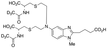 Bendamustine Bis-mercapturic Acid-d<sub>6</sub>