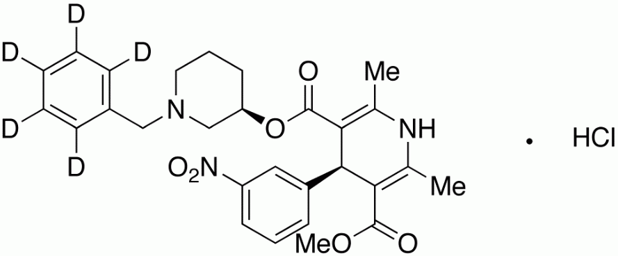 rac Benidipine-d<sub>5</sub> HCl