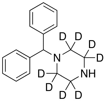 1-Benzhydrylpiperazine-d<sub>8</sub>
