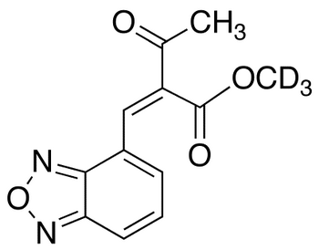 (cis/trans)-2-(4-Benzofurazanylmethylene)-3-oxo-butanoic Acid (Methyl-d<sub>3</sub>) Ester 