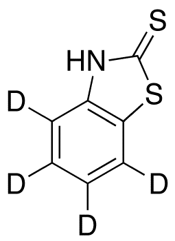 2-Mercaptobenzothiazole-d<sub>4</sub>