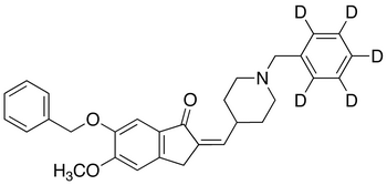 1-(Benzyl-d<sub>5</sub>)-4-[(6-benzyloxy-5-methoxy-1-indanone)-2-ylidenyl]methylpiperidine