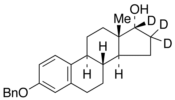 3-O-Benzyl 17α-Estradiol-d<sub>3</sub>