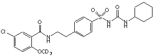 Glyburide-d<sub>3</sub> (methoxy-d<sub>3</sub>)