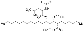 Benzyl (2S,3S,5S)-2-Hexyl-3-benzyloxy-5-[[(S)-2-(formylamino)-4-(methyl-d<sub>3</sub>)-pentanoyl]oxy]hexadecanoate