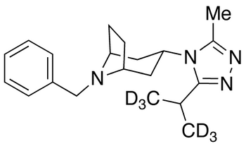 8-Benzyl-3-(3-(isopropyl-d<sub>6</sub>)-5-methyl-4H-1,2,4-triazol-4-yl)-exo-8-azabicyclo[3.2.1]octane