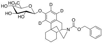 N-Benzyloxycarbonyl N-Desmethyl Dextrorphan-d<sub>3</sub> β-D-O-Glucuronide