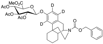 N-Benzyloxycarbonyl N-Desmethyl Dextrorphan-d<sub>3</sub> 2,3,4-Tri-O-acetyl-β-D-O-Glucuronic Acid Methyl Ester