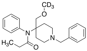 1-Benzyl-4-[N-(1-propanoyl)-N-phenylamino]-4-methoxymethylpiperidine-d<sub>3</sub>