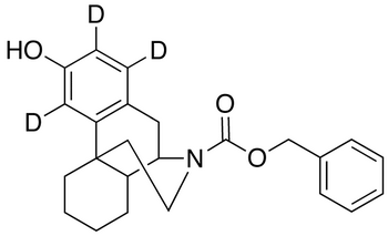 N-Benzyloxycarbonyl N-Desmethyl Dextrorphan-d<sub>3</sub>