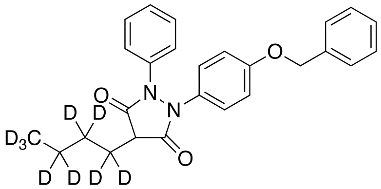 4’-O-Benzyl Oxyphenbutazone-d<sub>9</sub>