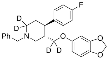 trans N-Benzyl Paroxetine-d<sub>4</sub>