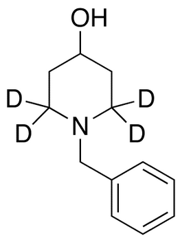 1-Benzyl-4-piperidinol-2,2,6,6-d<sub>4</sub>
