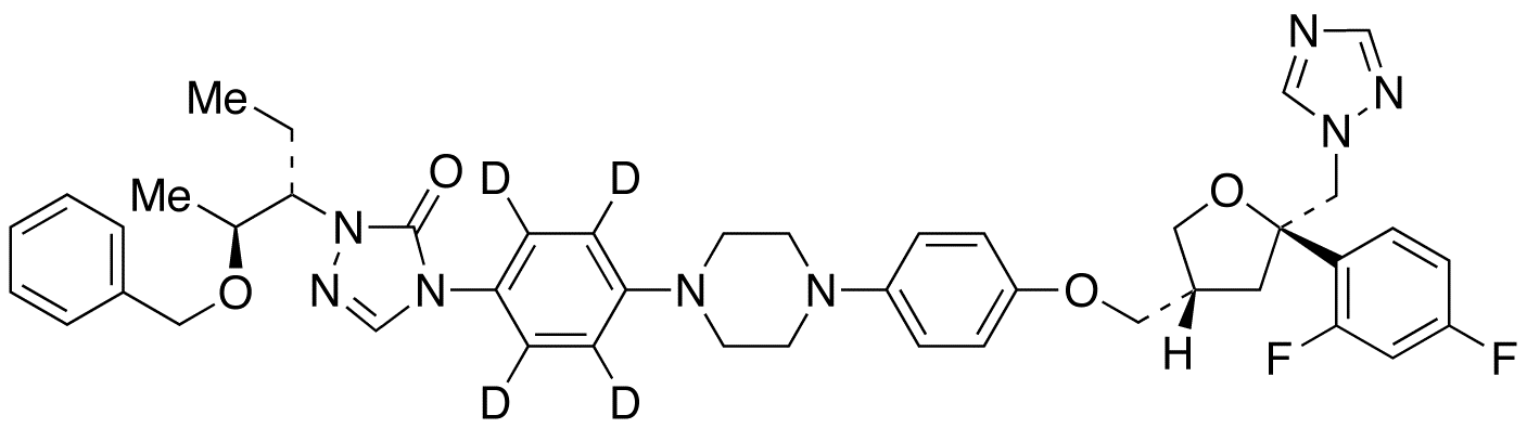 O-Benzyl Posaconazole-d<sub>4</sub>