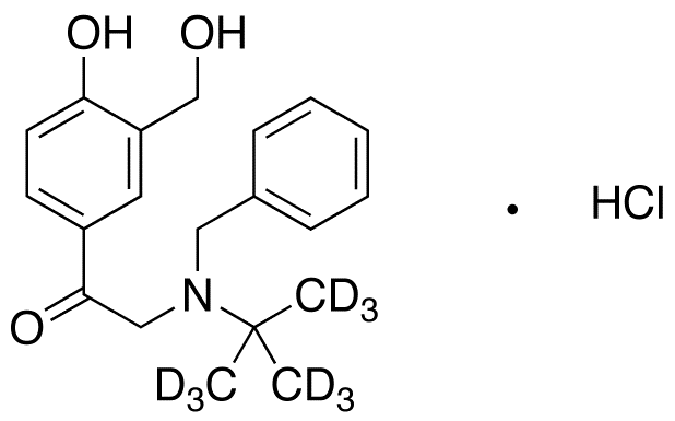 N-Benzyl Salbutamon-d<sub>9</sub> HCl