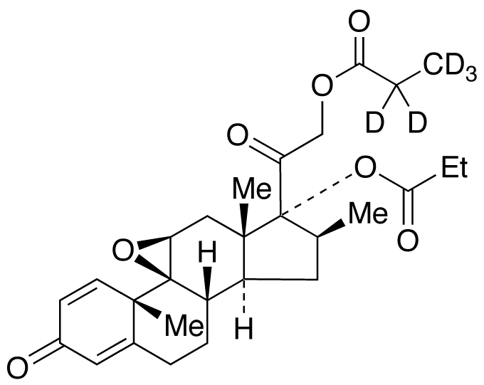Betamethasone 9,11-Epoxide 17,21-Dipropionate-d<sub>5</sub>