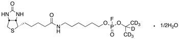 6-N-Biotinylaminohexyl Isopropyl-d<sub>7</sub> Phosphorofluoridate Hemihydrate