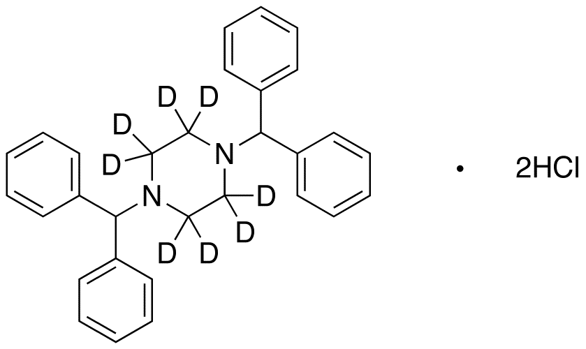 1,4-Bis(benzhydryl)piperazine-d<sub>8</sub> DiHCl