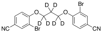 1,3-Bis(2’bromo-4’-cyano-phenoxy)propane-d<sub>6</sub>