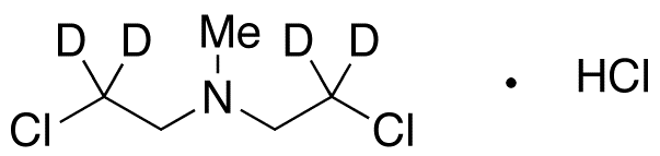 Bis(2-chloroethyl)methylamine-d<sub>4</sub> HCl