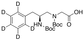 (2S)-N-(2-Boc-amino-3-phenyl-d<sub>5</sub>-propyl) Boc-glycine