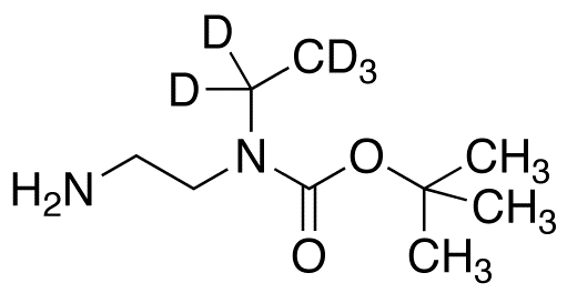 N-Boc-N-ethylethylenediamine-d<sub>5</sub>