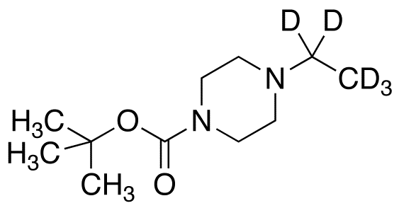 N-Boc-N’-ethyl-piperazine-d<sub>5</sub>
