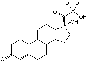 11-Deoxy cortisol-d<sub>2</sub>