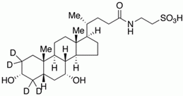 Taurochenodeoxycholic-2,2,4,4-d<sub>4</sub> acid