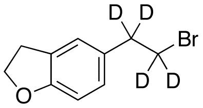 5-(2-Bromoethyl-d<sub>4</sub>)-2,3-dihydrobenzofuran