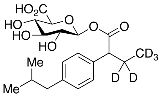Butibufen-d<sub>5</sub> Acyl-β-D-glucuronide(Mixture of Diastereomers)