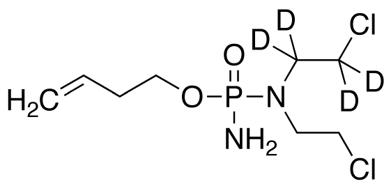 O-(3-Butenyl)-N,N-bis(2-chloroethyl)phosphorodiamidate-d<sub>4</sub>
