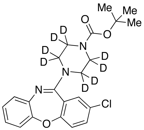 N-tert-Butoxycarbonyl Amoxapine-d<sub>8</sub>