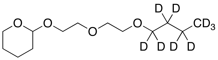 2-[2-(2-Butoxyethoxy)ethoxy]tetrahydropyran-d<sub>9</sub>