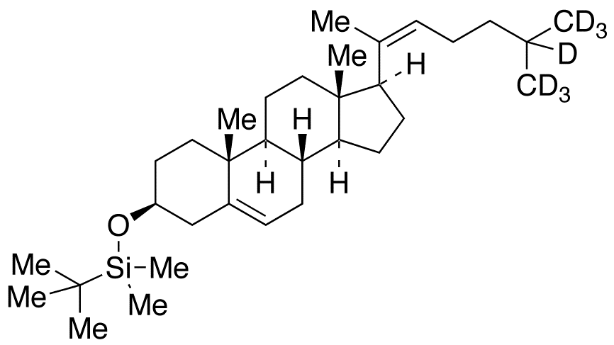 3-tert-Butyldimethylsilyl-20-dehydro Cholesterol-d<sub>7</sub>