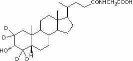 Glycolithocholic-2,2,4,4-d<sub>4</sub> acid