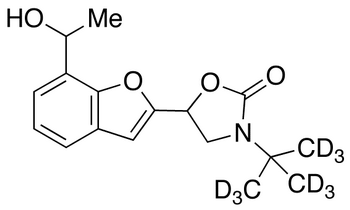 3-(tert-Butyl-d<sub>9</sub>)-5-[7-(hydroxyethyl)-2-benzofuranyl]-2-oxazolidinone (Mixture of Diastereomers)