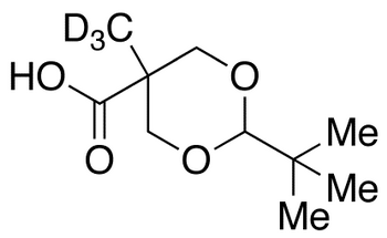 2-tert-Butyl-5-methyl-1,3-dioxane-5-carboxylic Acid-d<sub>3</sub>