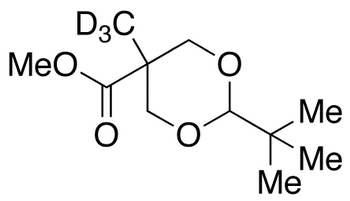 2-tert-Butyl-5-methyl-1,3-dioxane-5-carboxylic Acid Methyl Ester-d<sub>3</sub>