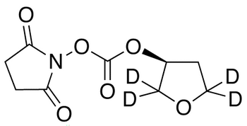 Carbonic Acid 2,5-Dioxopyrrolidin-1-yl (S)-Tetrahydrofuran-d<sub>4</sub>-3-yl Ester