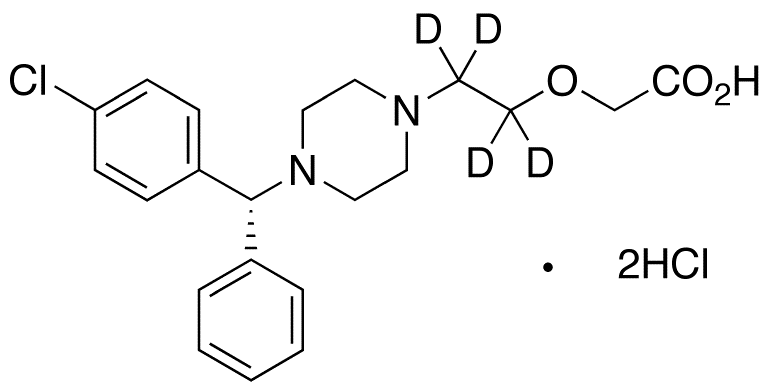 (R)-Cetirizine-d<sub>4</sub> DiHCl