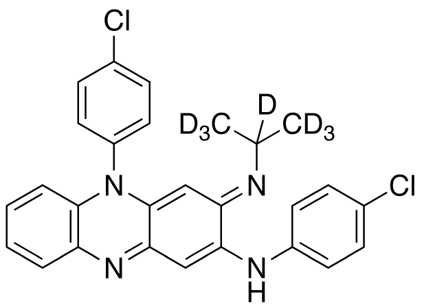 Clofazimine-d<sub>7</sub>