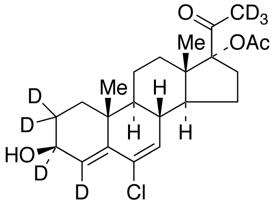 Chlormadinol acetate-d<sub>7</sub>