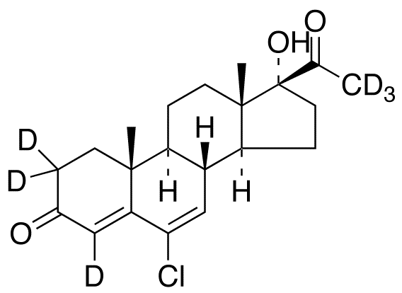 Chlormadinone-d<sub>6</sub>