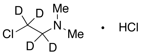 2-Chloro-N,N-dimethyl-ethan Amine-d<sub>4</sub> HCl