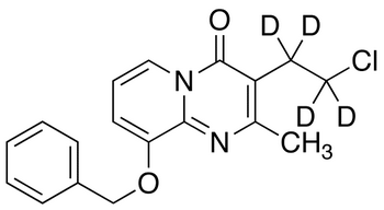 3-(2-Chloroethyl-d<sub>4</sub>)-2-methyl-9-(phenylmethoxy)-4H-pyrido[1,2-α]pyrimidin-4-one