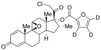 21-Chloro-17α-[(2-furanylcarbonxyl-d<sub>3</sub>)oxy]-9β,11β-oxido-16α-methylpregna-1,4-diene-3,20-dione