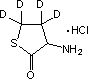 DL-Homocysteine thiolactone-3,3,4,4-d<sub>4</sub> hydrochloride