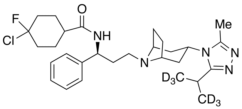 4-Chloro Maraviroc-d<sub>6</sub>