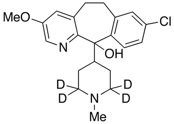 8-Chloro-3-methoxy-11-(1-methyl-4-piperidinyl)-6,11-dihydro-5H-benzo[5,6]-cyclohepta[1,2-β]pyridin-11-ol-d<sub>4</sub>